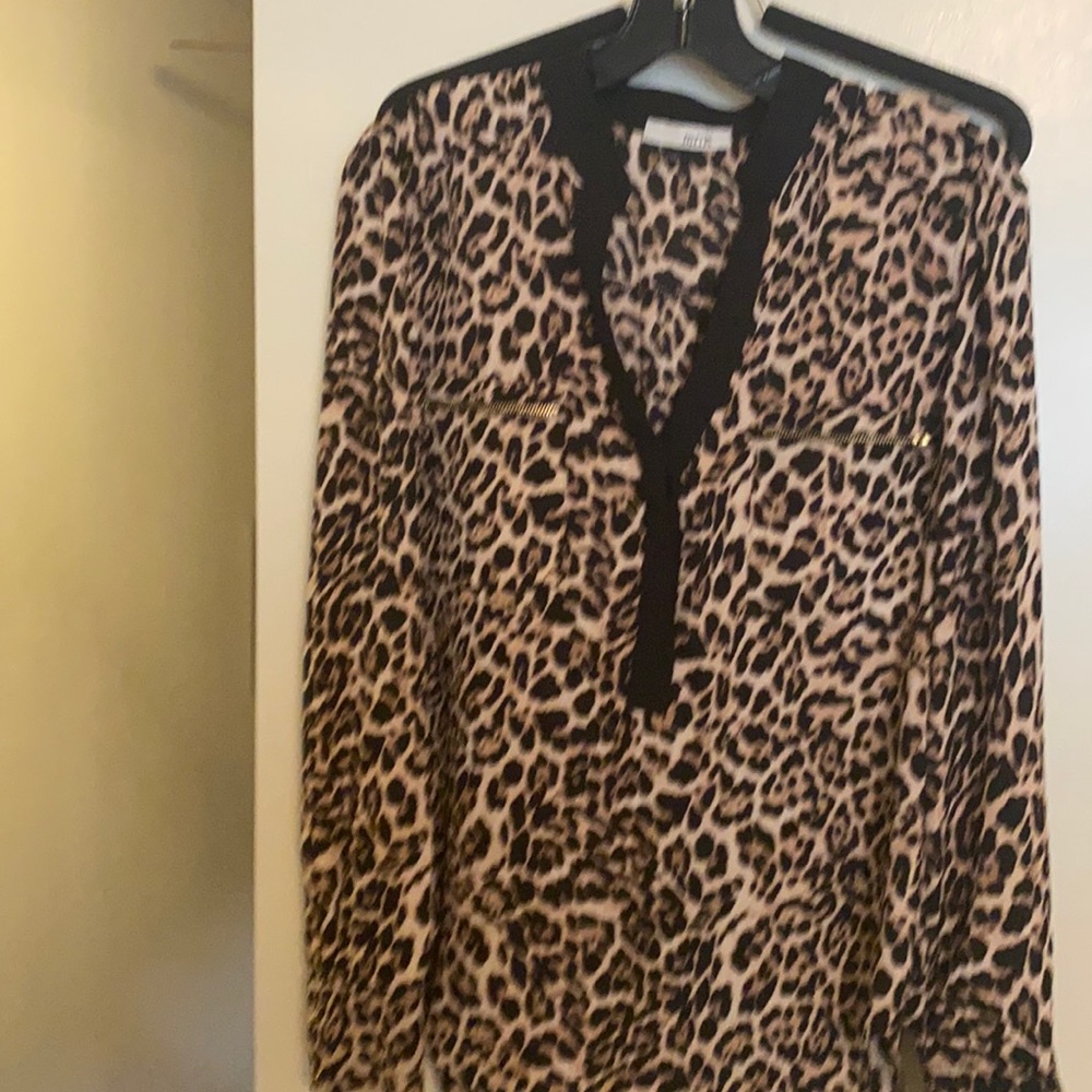 Animal print top